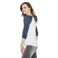 thumbnail image 2 of George Women's Raglan Baseball T-Shirt, 2 of 6