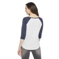 thumbnail image 3 of George Women's Raglan Baseball T-Shirt, 3 of 6