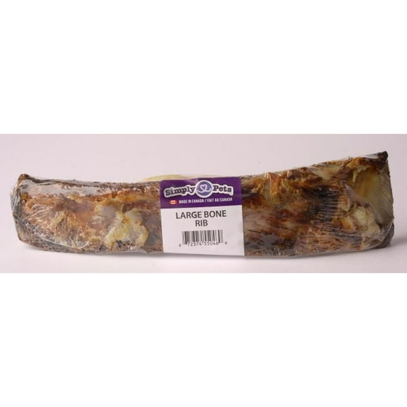 PRODUCT OF CANADA - Simply Pets Large Beef Rib Dog Chews, 2 Pack
