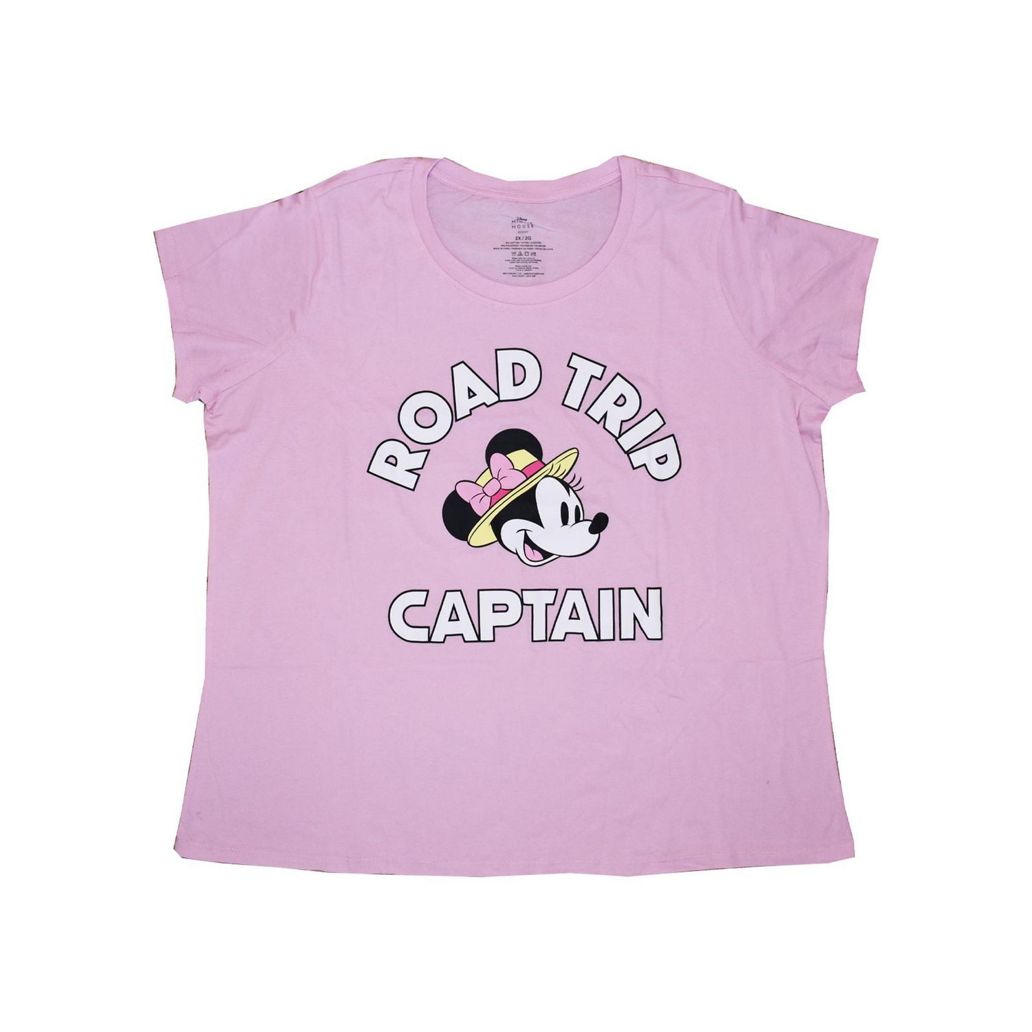 Ladies Disney Minnie Road Trip Captain T-Shirt