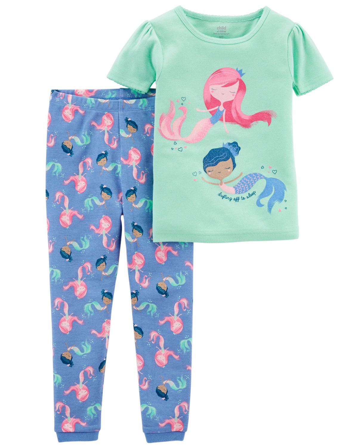 Carters mermaid online pajamas