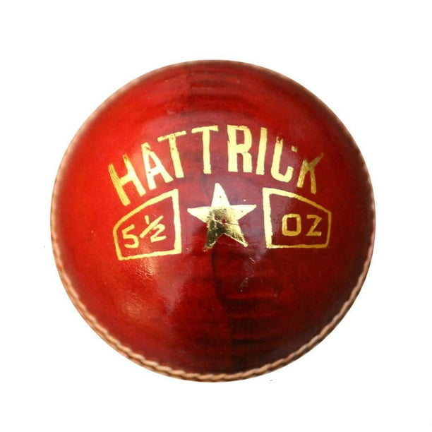 Balle de cricket rouge Hattrick Graddige