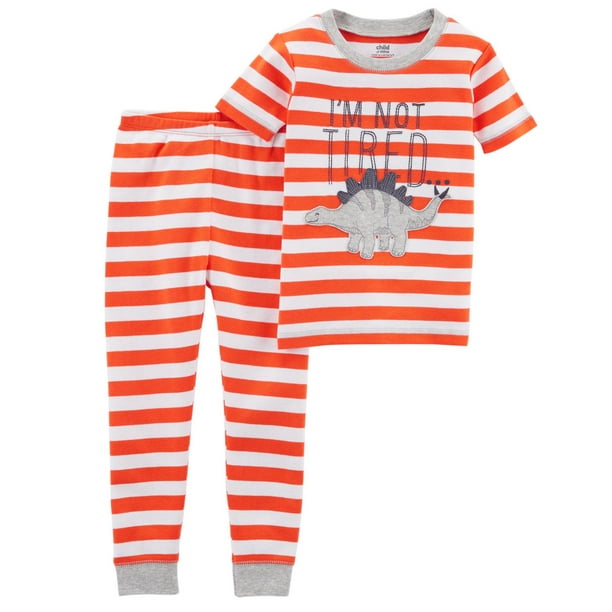 Pyjama 2 pièces pour tout-petit garcon Coton de  Child of Mine made by Carter’s – dino