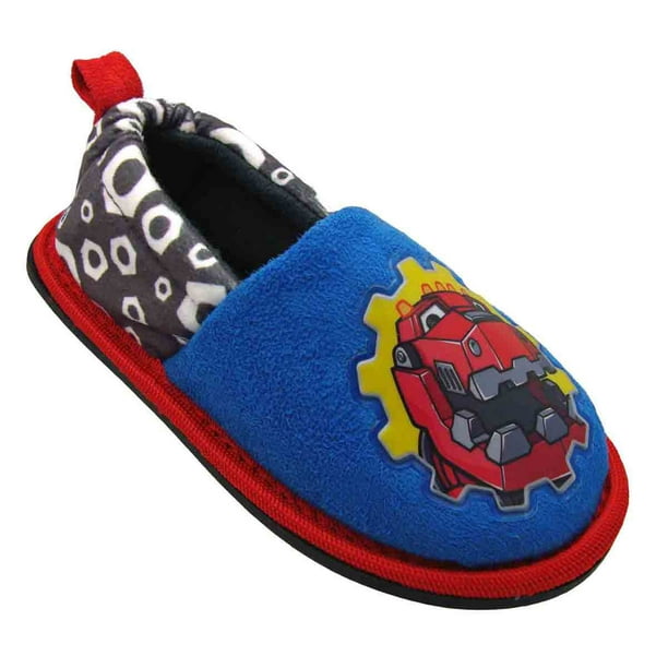 Dino Trux Boys' Toddler Slippers