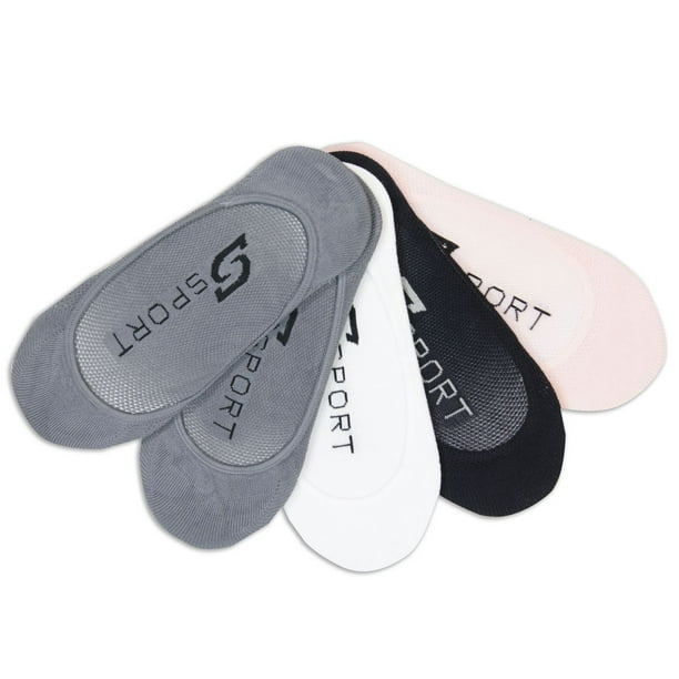 Chaussettes à coupe discrète S Sport conçues par Skechers pour femmes en paq. de 5