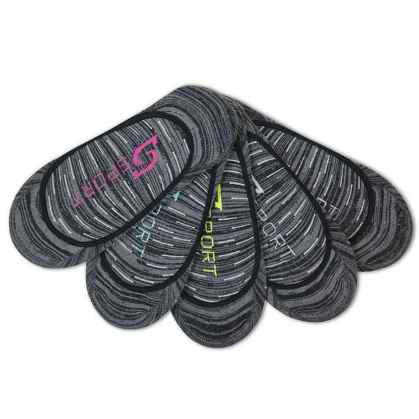 Chaussettes à coupe discrète S Sport conçues par Skechers pour femmes en paq. de 5