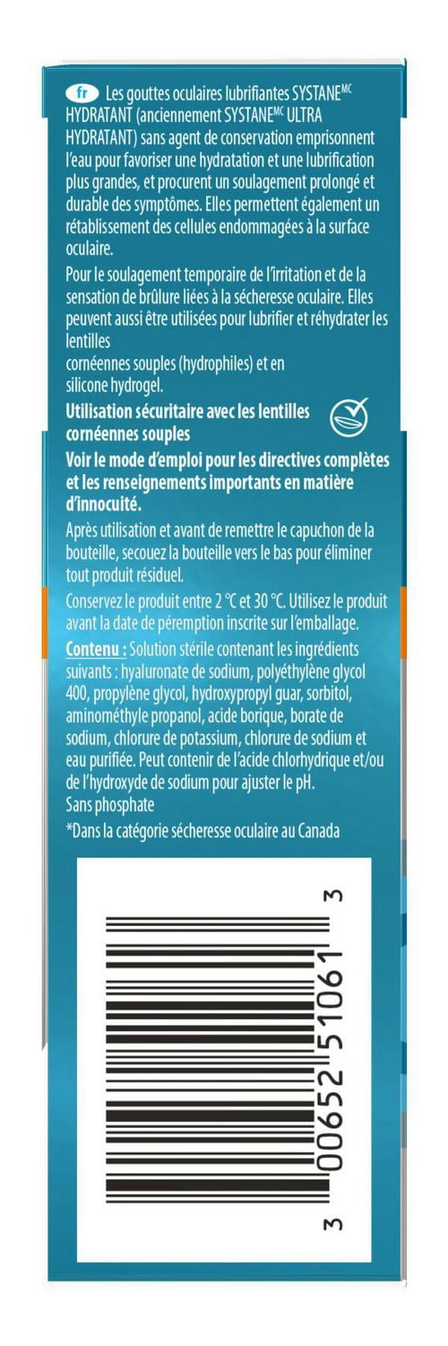 thumbnail image 4 of Systane® HYDRATION Preservative-Free Eye Drops, 4 of 4