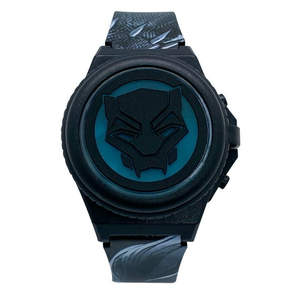Montre ACL Black Panther pour enfant avec couvercle frontal d’ouverture