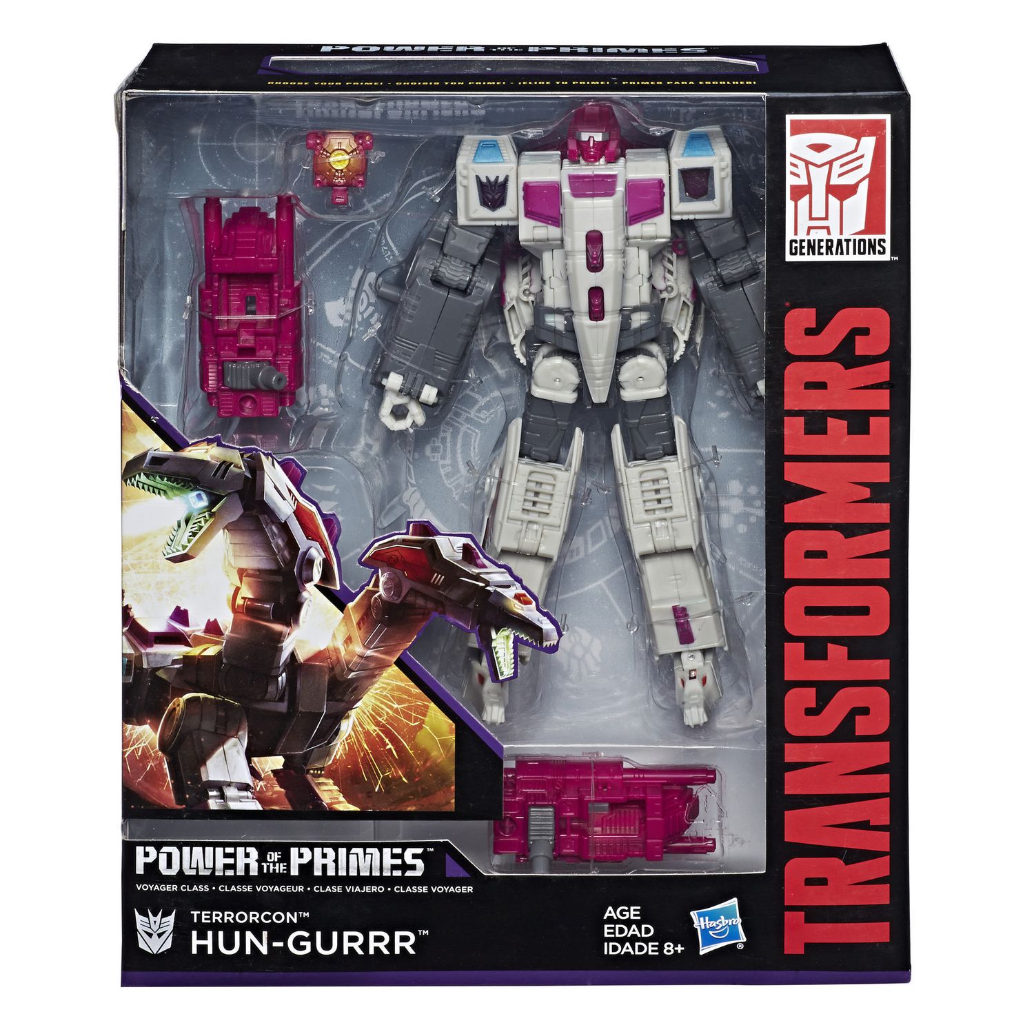 Transformers HUN-GURRR Power of the Primes Figure boy toy 
