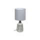 Céramique Lampe De Table Avec Abat-Jour (Claire) (Gris) – image 1 sur 1