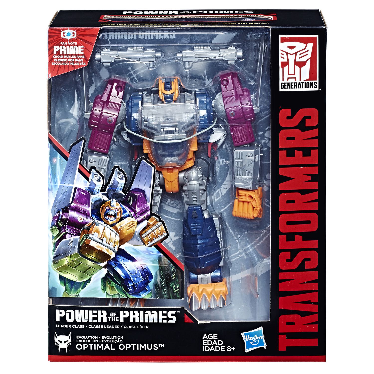 Transformers power of the primes optimus on sale primal