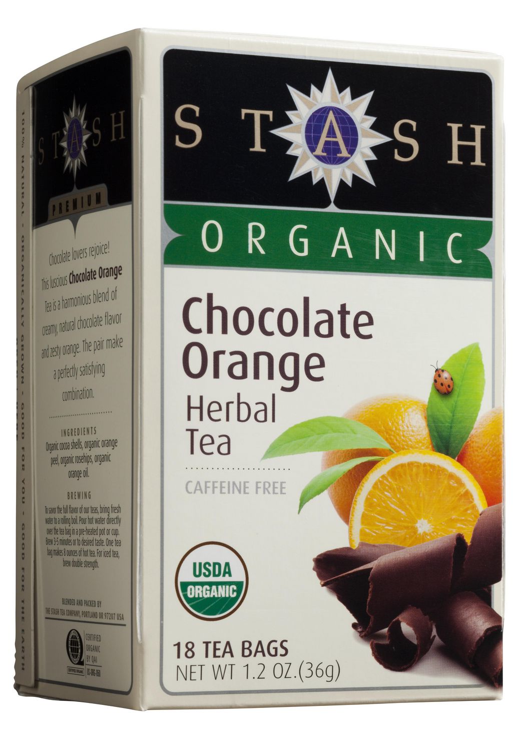 Stash Organic Orange Chocolate Herbal Tea 18 Bags Walmart Canada
