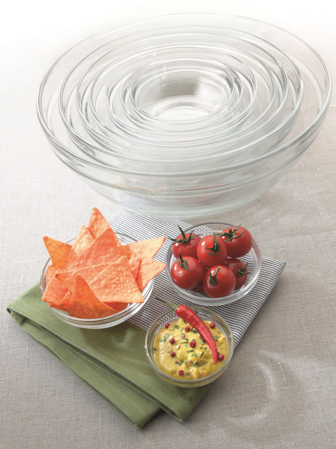 Duralex Lys Clear Stackable 9 Piece Bowl Set - Walmart.ca