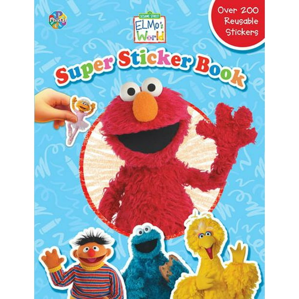 Elmo Super Sticker Book