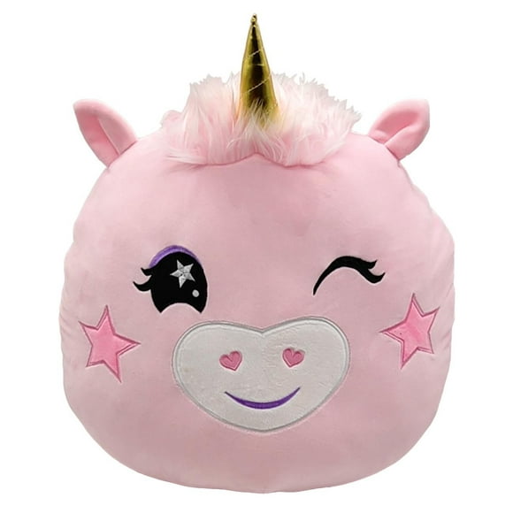 Peluche Licorne Rose Smooshie