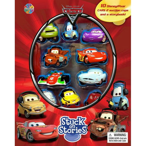 Disney Cars Stuck on Stories Book