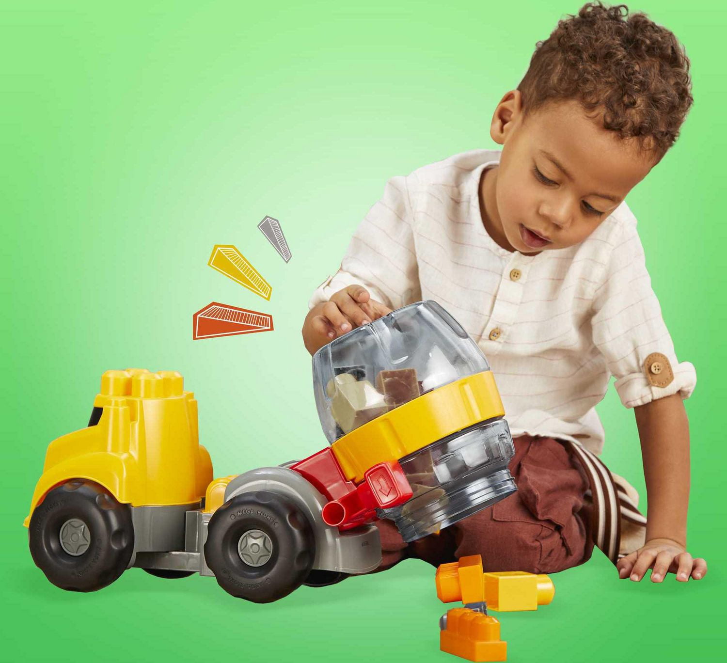 Mega bloks store cement truck