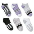thumbnail image 1 of George Girls' Low-Cut Socks 6-Pack, 1 of 1