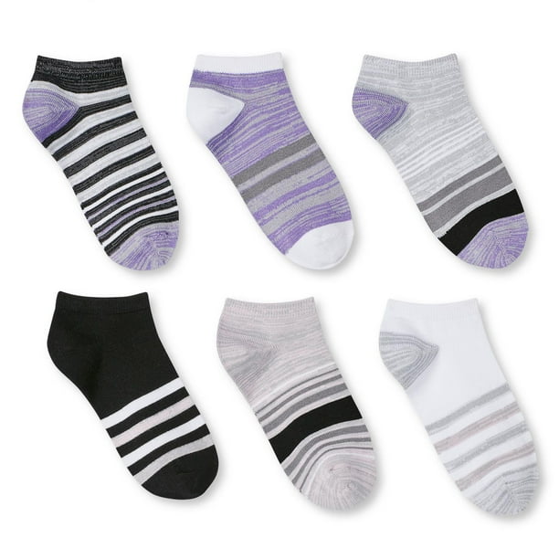 George Girls Low Cut Socks 6 Pack Walmartca