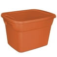 thumbnail image 1 of Sterilite Orange Tote, 1 of 2