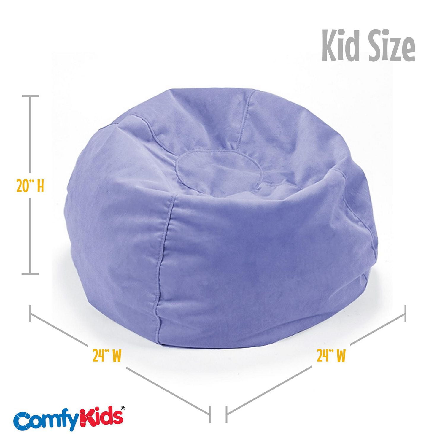 Comfy Kids Bean Bag Thrill Purple