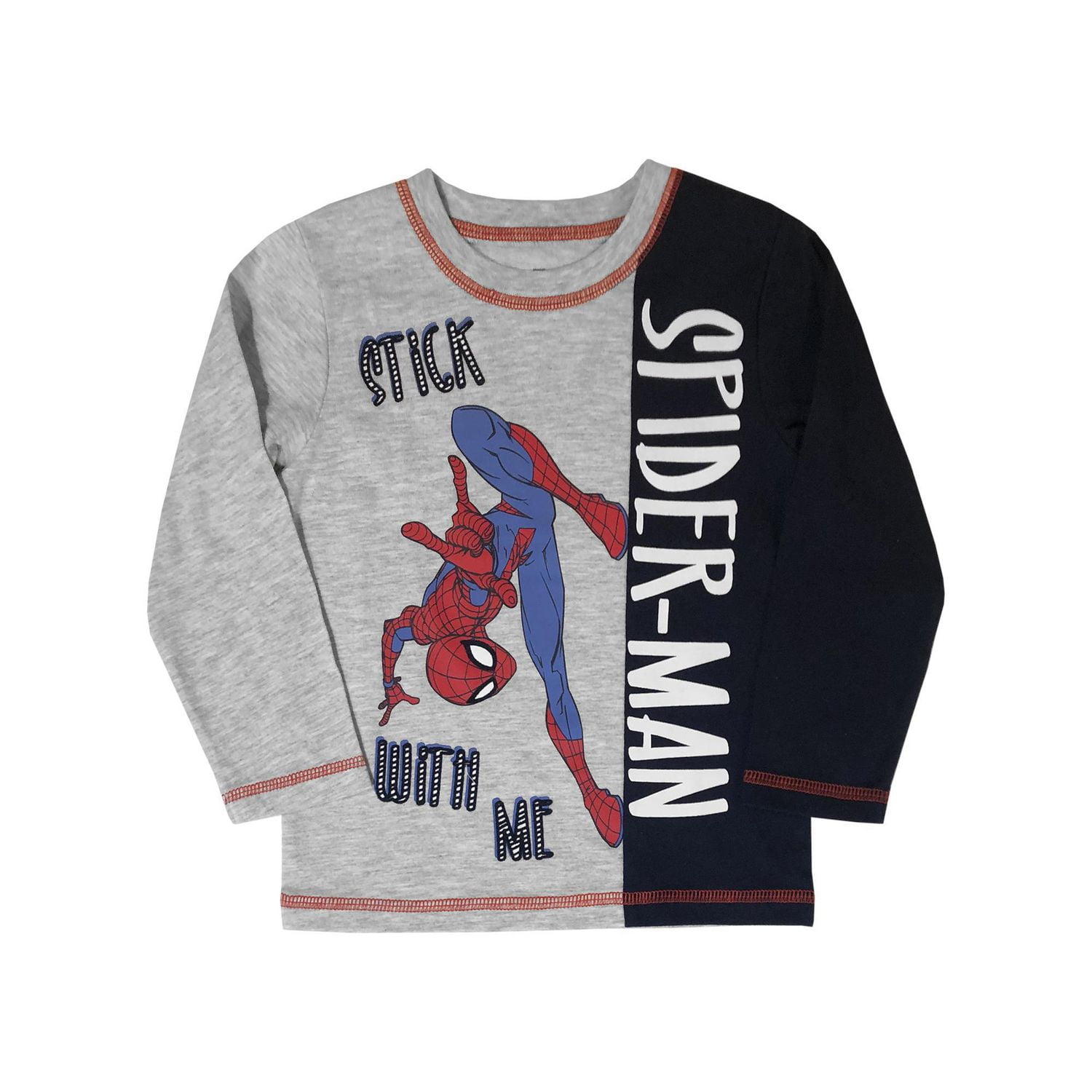 Marvel, spiderman t-shirt long sleeve for boys
