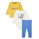 Ensemble 3 pièces avec t-shirt, cache-couche et legging LOVE Ellen DeGeneres pour bébés filles – image 1 sur 2