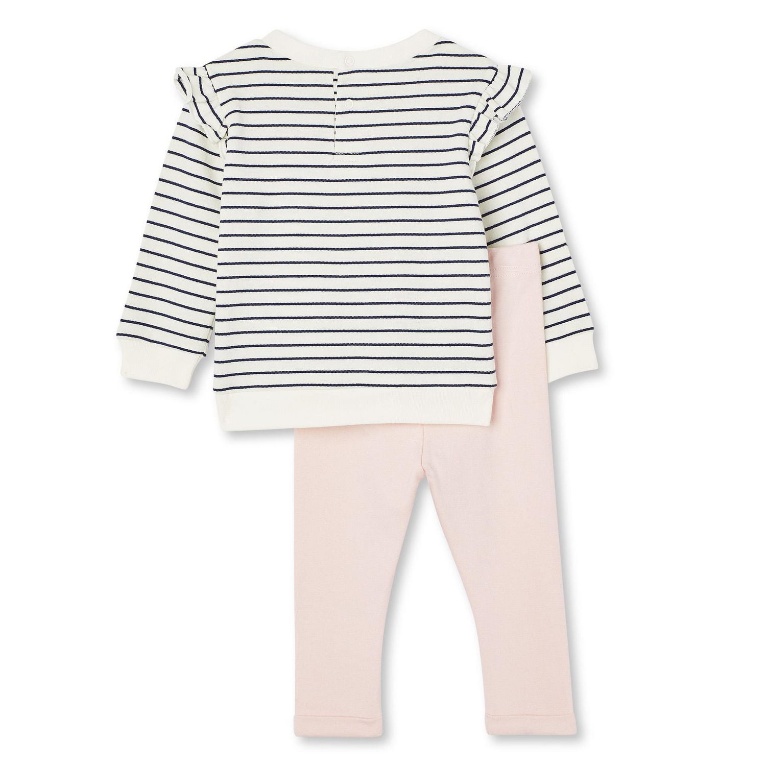 LOVE Ellen DeGeneres Baby Girls' Tee and Legging 2-Piece Set