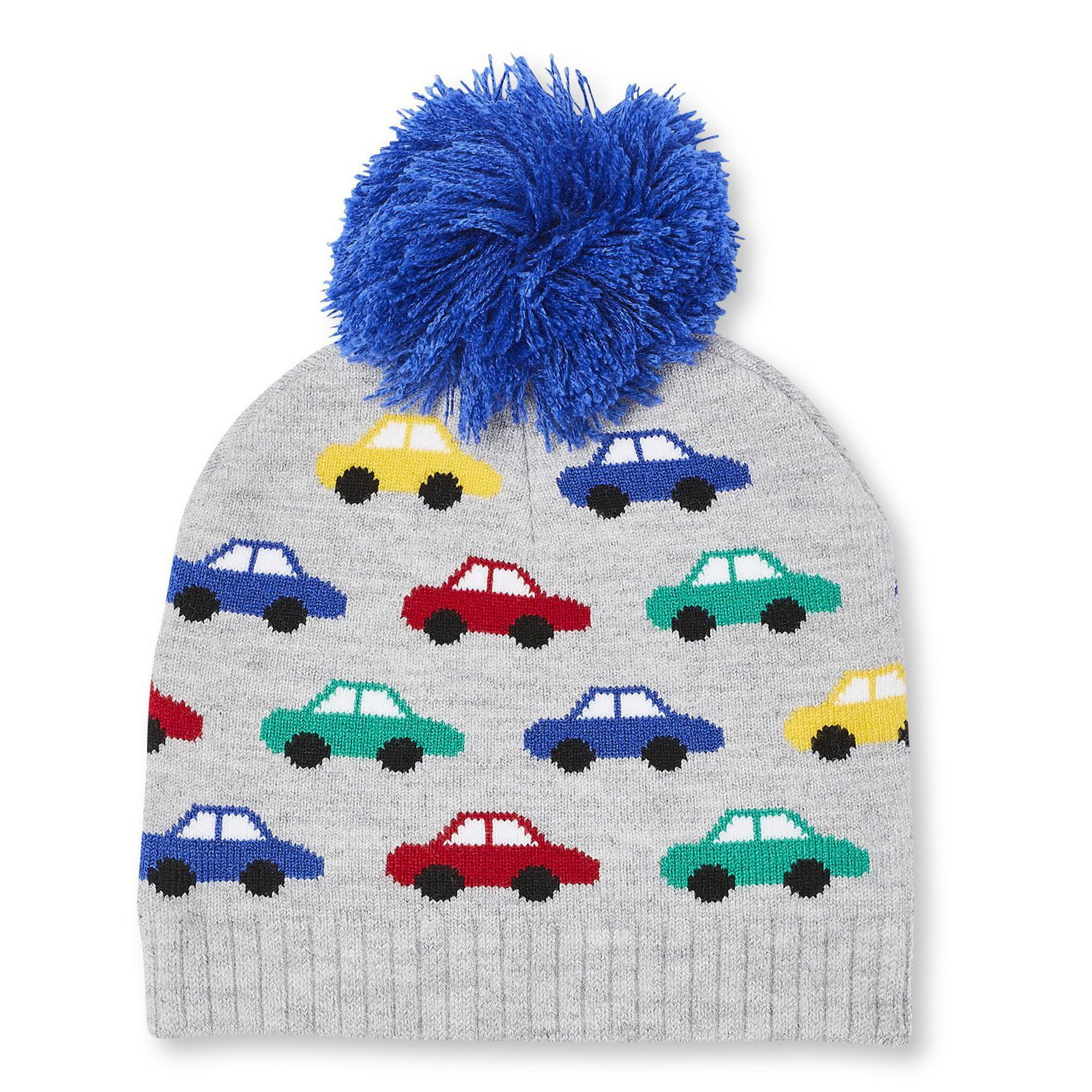 George Toddler Boys' Jacquard Knit Pompom Toque