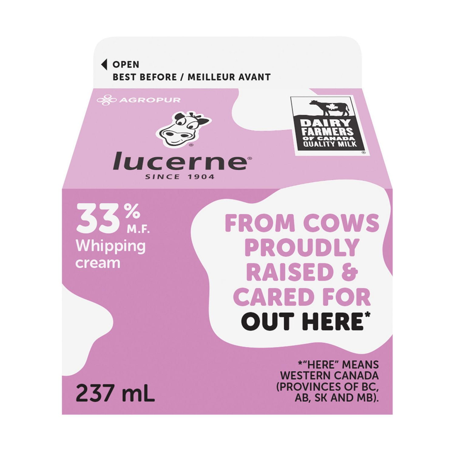 Lucerne 33 Whipping Cream Walmart Canada