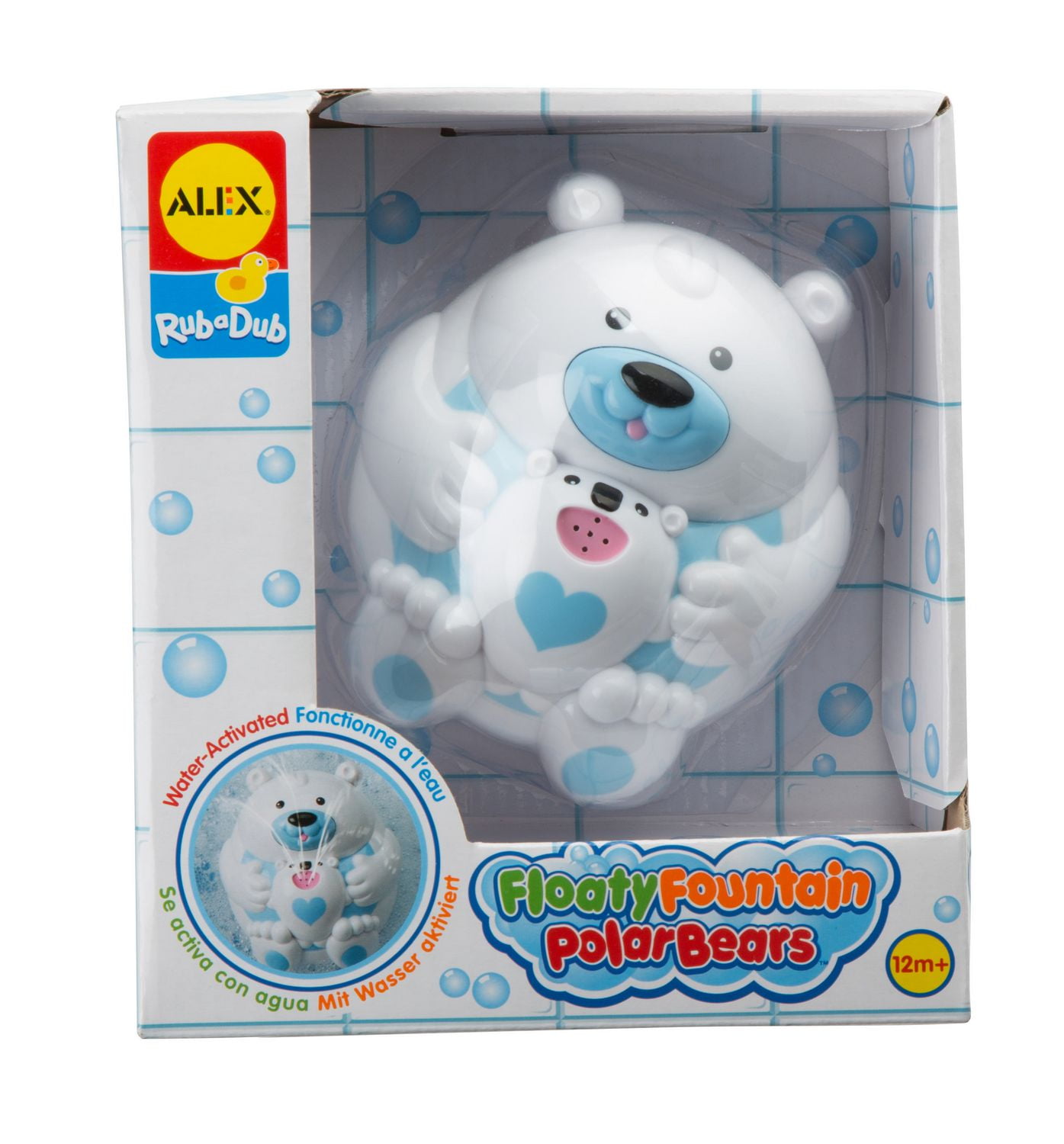 Rub A Dub Floaty Fountain Polar Bears Bath Toys Walmart Canada