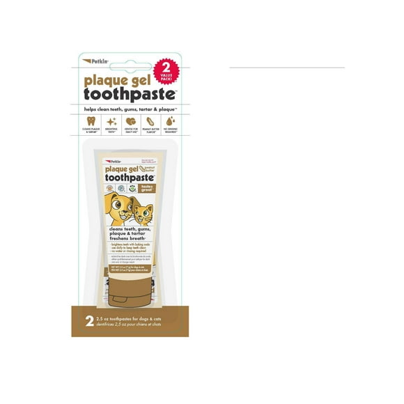Plaque Gel Tooth Paste Peanut Butter 2 pack, Plaque Gel Tooth Paste Peanut Butter