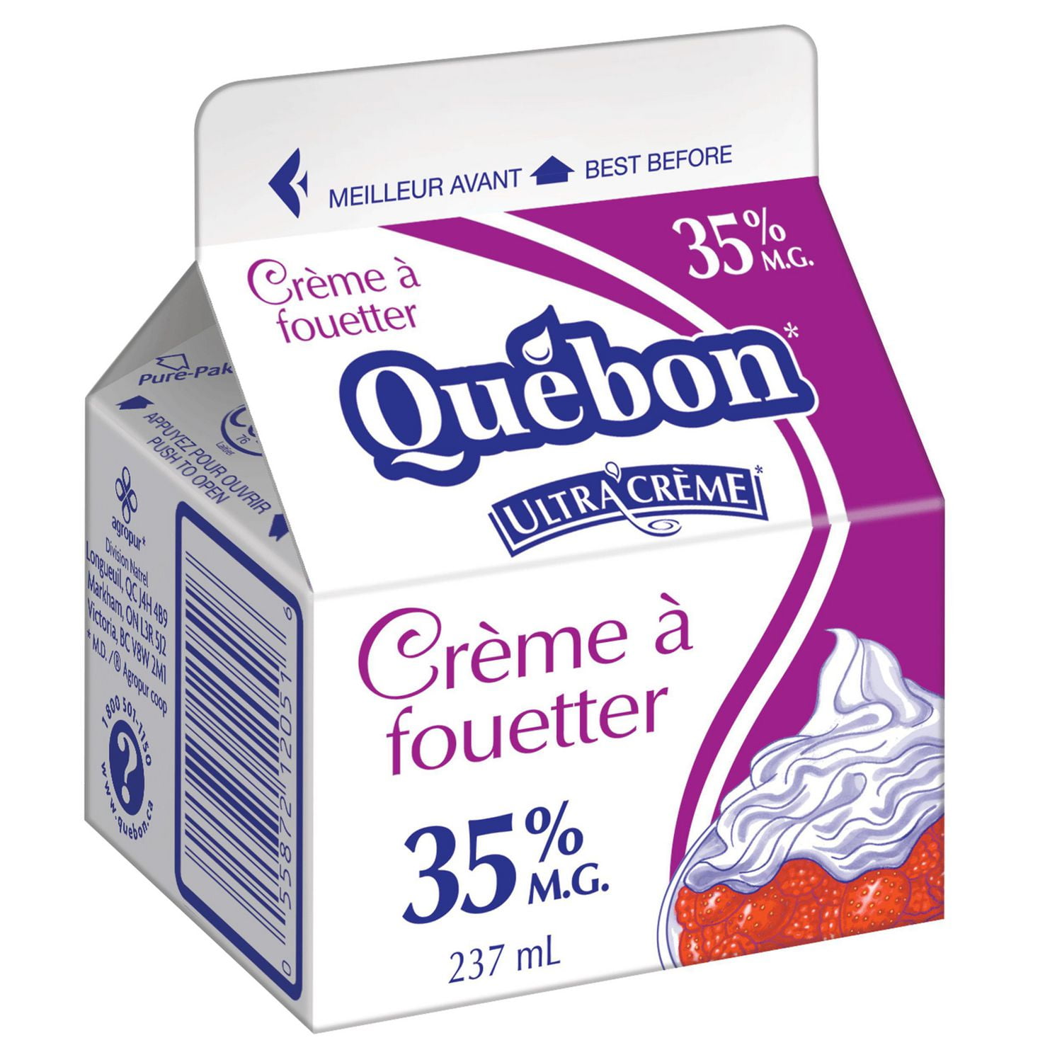 Québon 35 Whipping Cream Walmart Canada