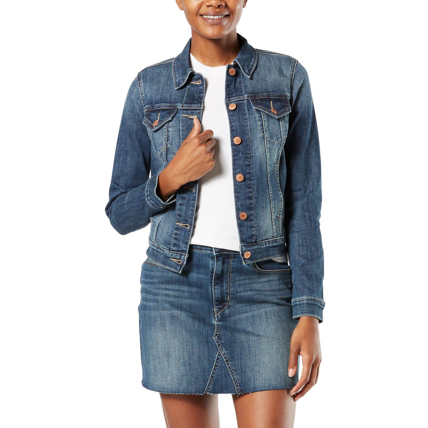 Descubrir 80+ imagen levi’s jean jacket women’s canada