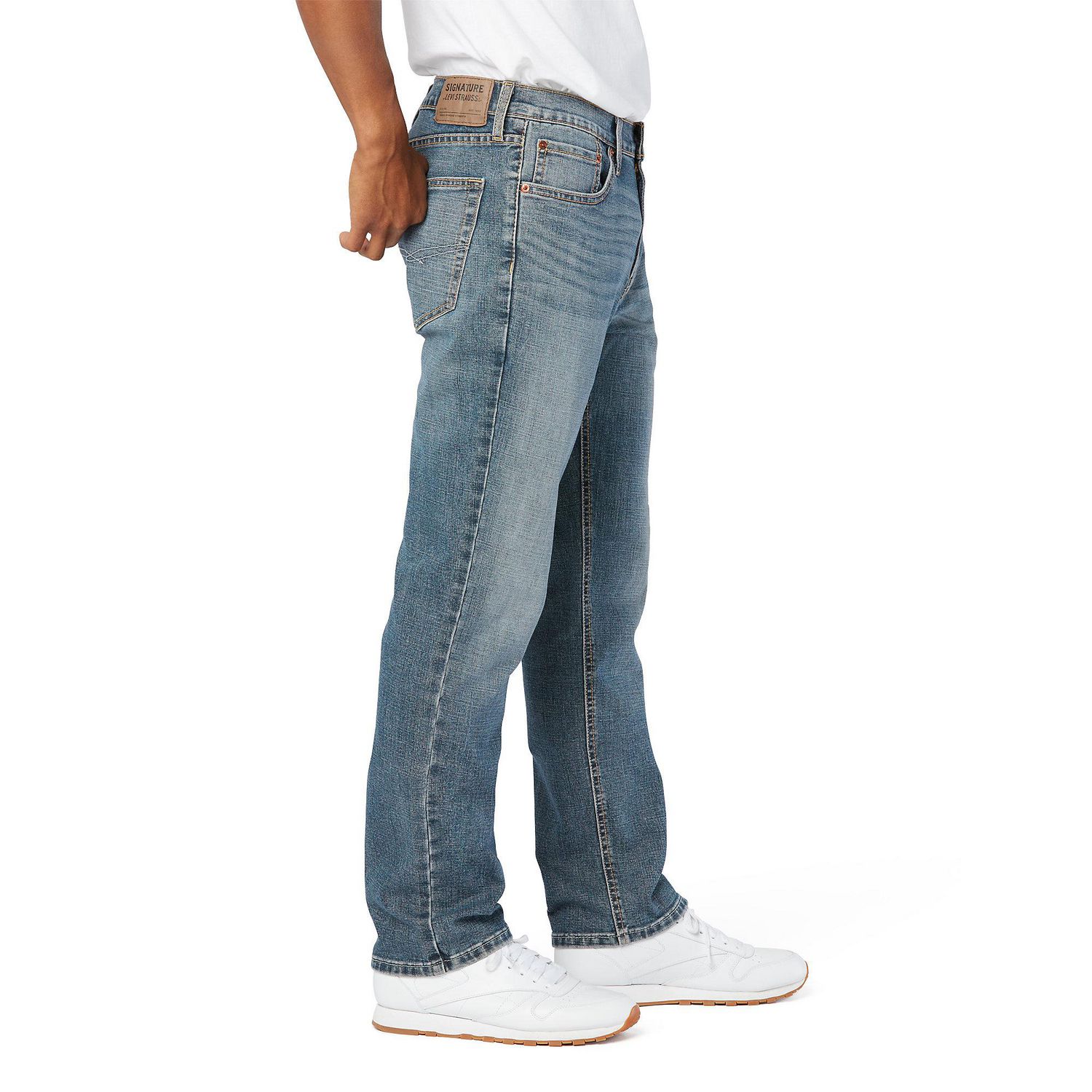 Signature by Levi Strauss & Co.® Men's Athletic Fit Jeans, Available sizes:  29 – 42 