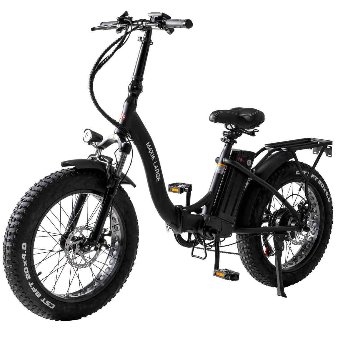 Daymak Maxie Large 48V Fat Tire Electric Bicycle Black Walmart