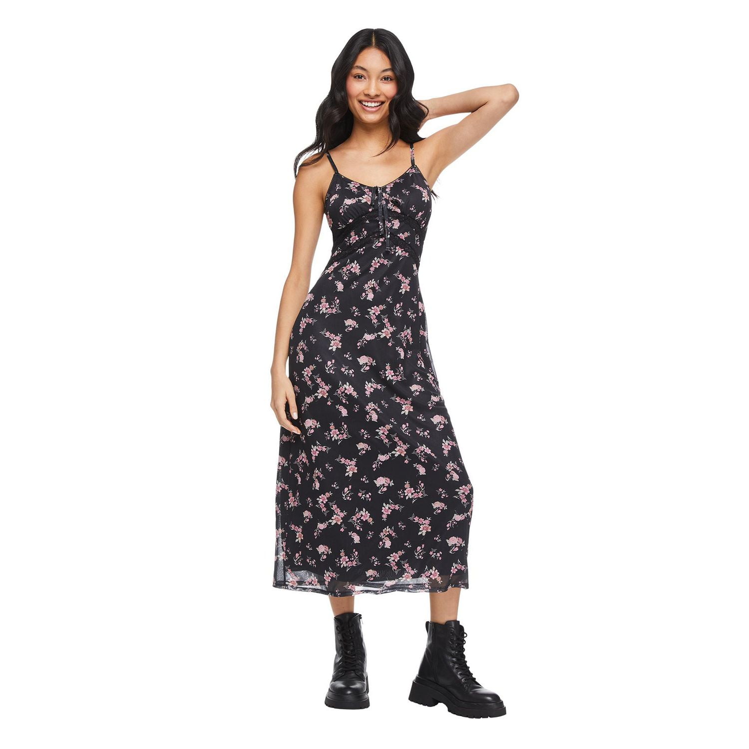 Robe style jupon avec motif ruché Wild Skye pour femmes