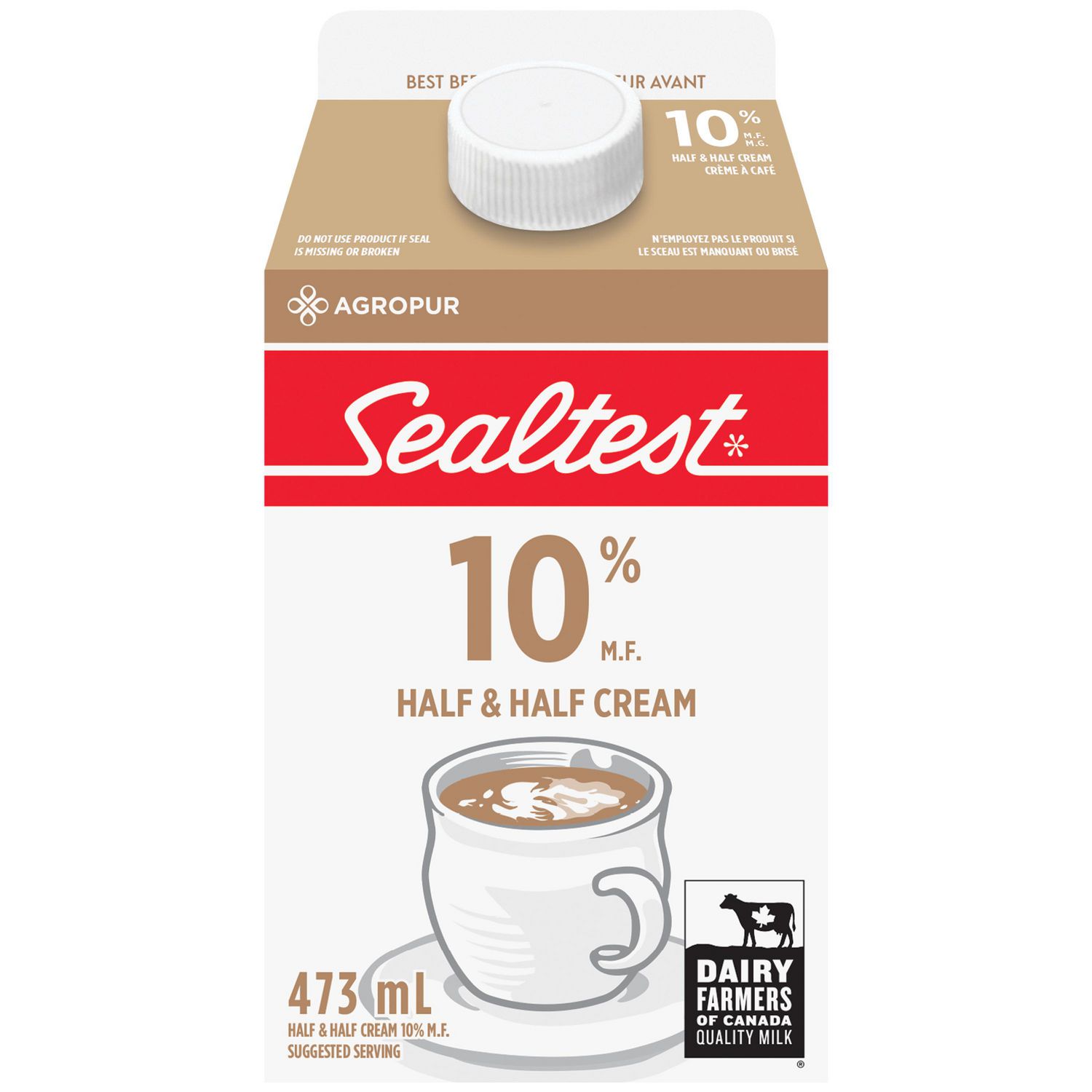 Sealtest 10 Half & Half Coffee Cream Walmart Canada