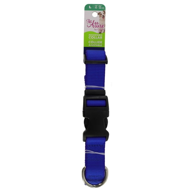 Coastal Adjustable Nylon Collar with Plastic Buckle – Petland Canada