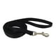 Pet Attire By Coastal Single-Ply Black Dog Leash, 5/8" x 6' 5/8" x 6' – image 1 sur 3