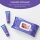 Lansinoh peau sensitve lingettes pour bébés  | Infusé avec lanoline – image 4 sur 9