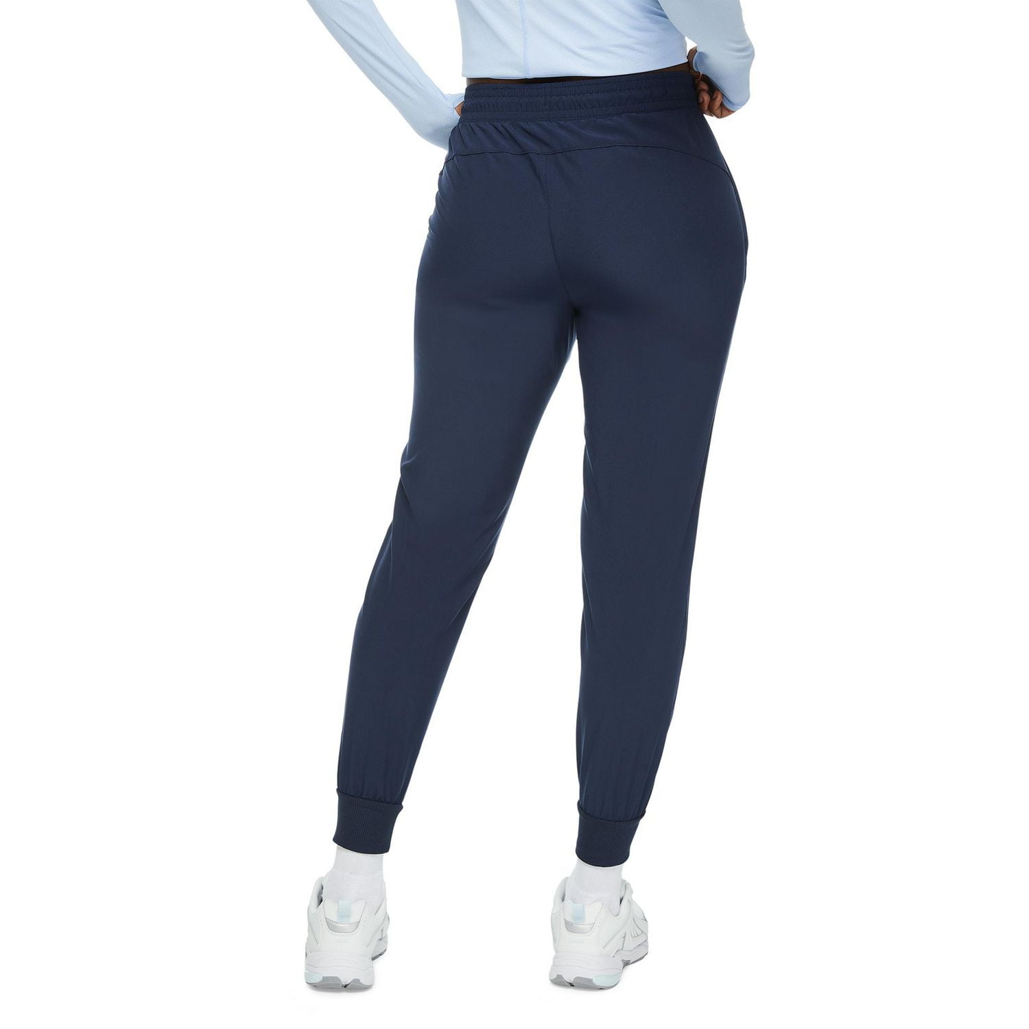 Athletic Works Women's Ribbed Cuff Woven Jogger, Sizes XS-XXL