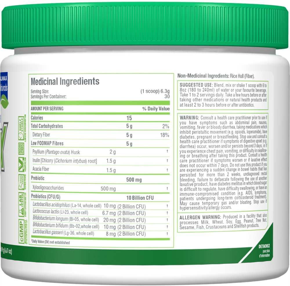 thumbnail image 3 of ALLMAX Naturals FiberBiotiX - Sans saveur -  (189g), 3 of 5