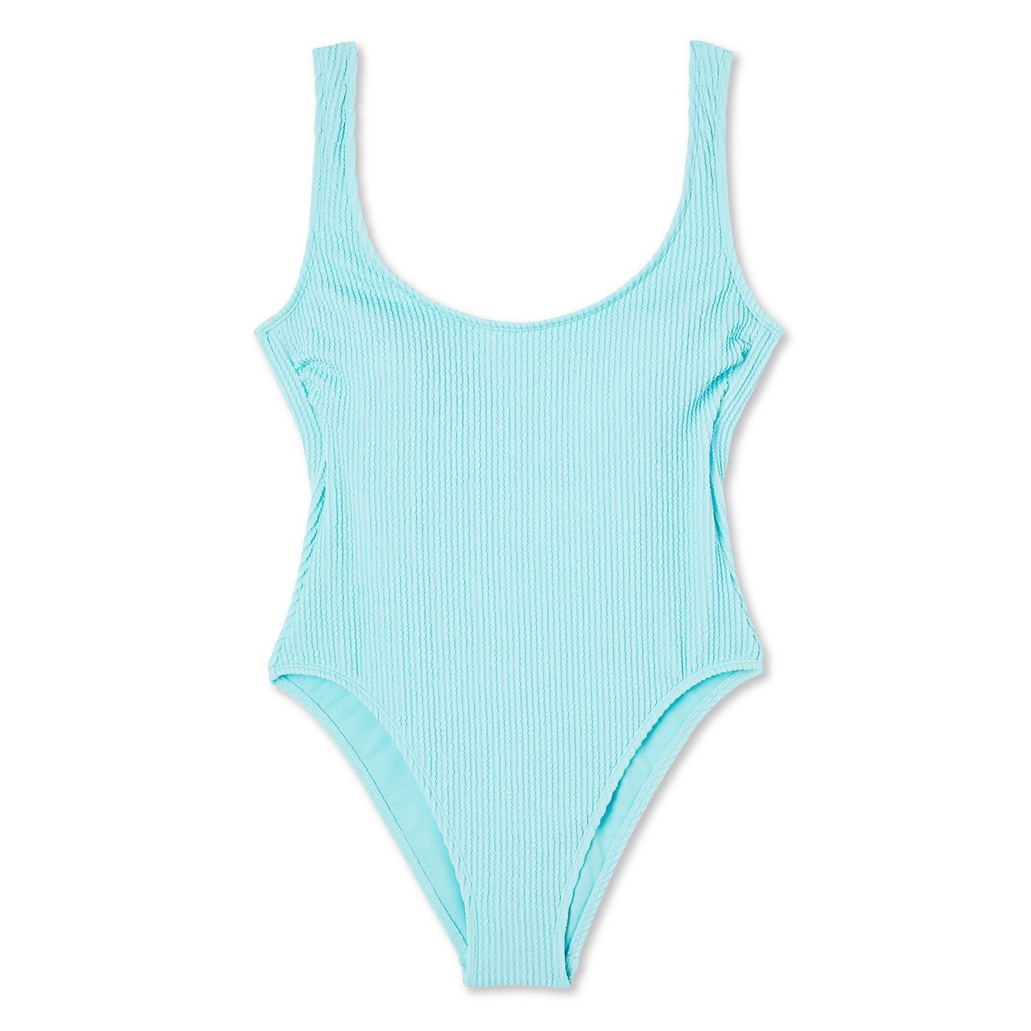 No Boundaries Women's Scoop Neckline Swimsuit