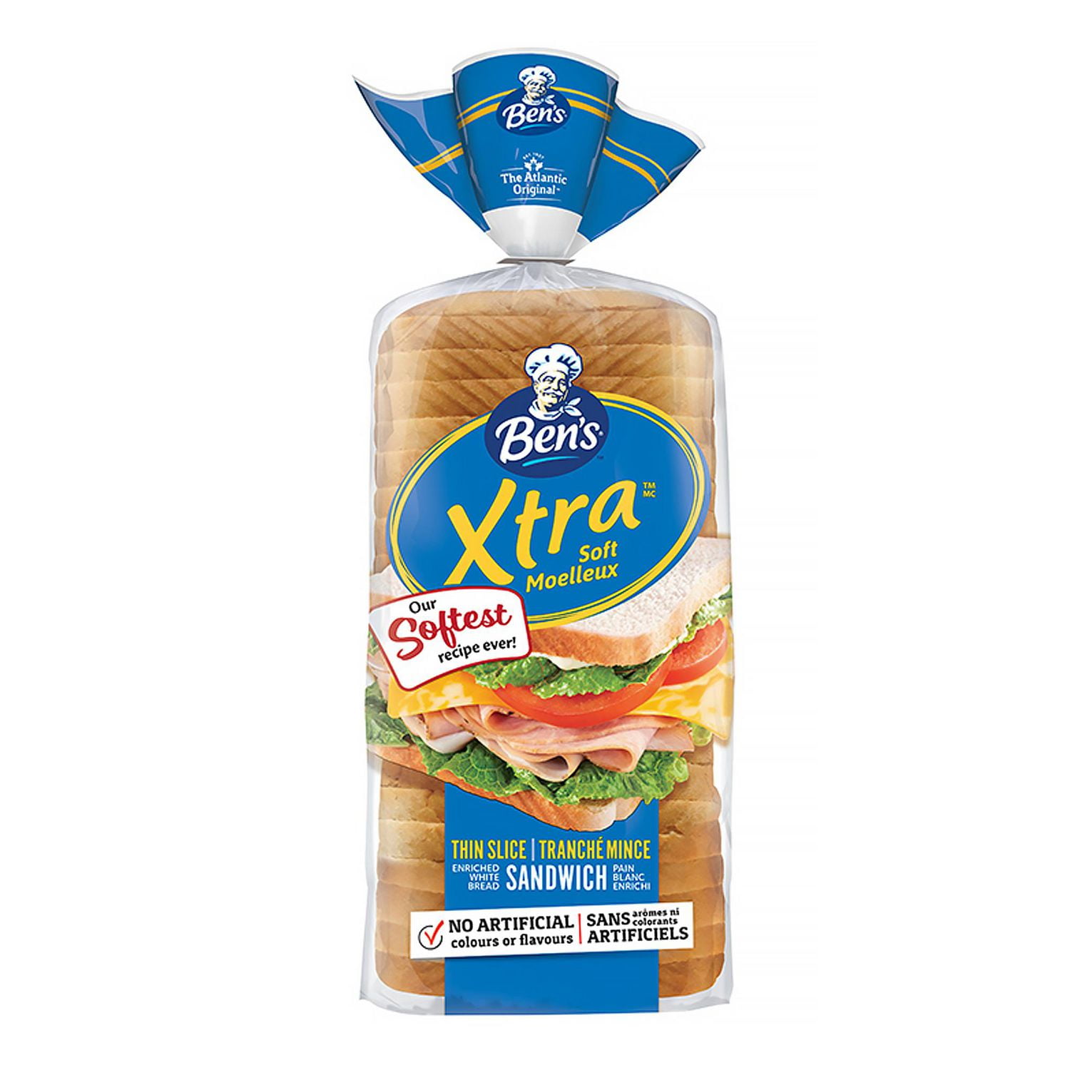 Bens Xtra Thin White Sandwich Bread Walmart Canada 5007