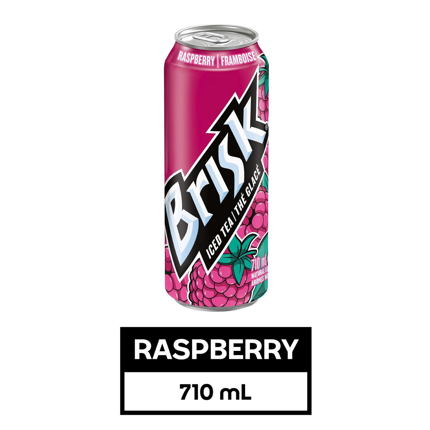 does brisk raspberry tea have artificial sweeteners