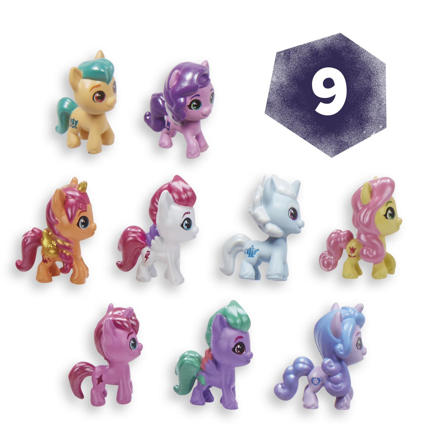 My little pony store mini figures collection