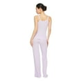thumbnail image 3 of No Boundaries Women's Rib Cami Pajama 2-Piece Set, 3 of 6