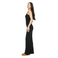 thumbnail image 2 of No Boundaries Women's Rib Cami Pajama 2-Piece Set, 2 of 6