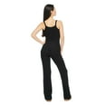 thumbnail image 3 of No Boundaries Women's Rib Cami Pajama 2-Piece Set, 3 of 6